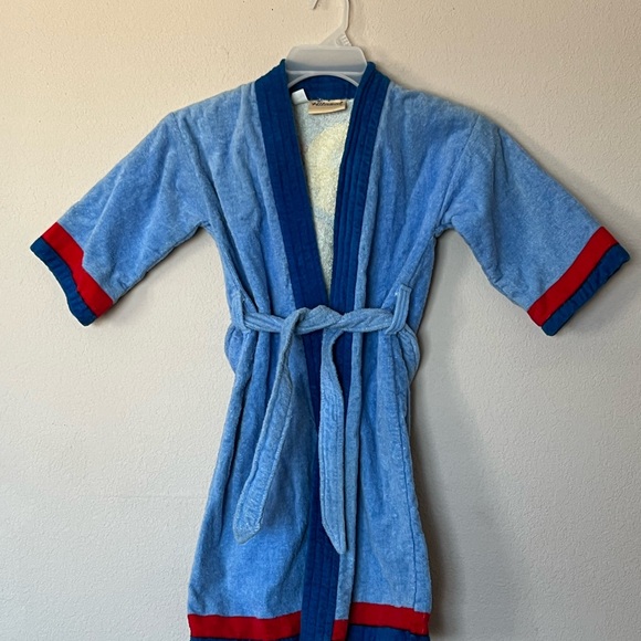 Vtg Hilasal towel robe - Picture 2 of 9